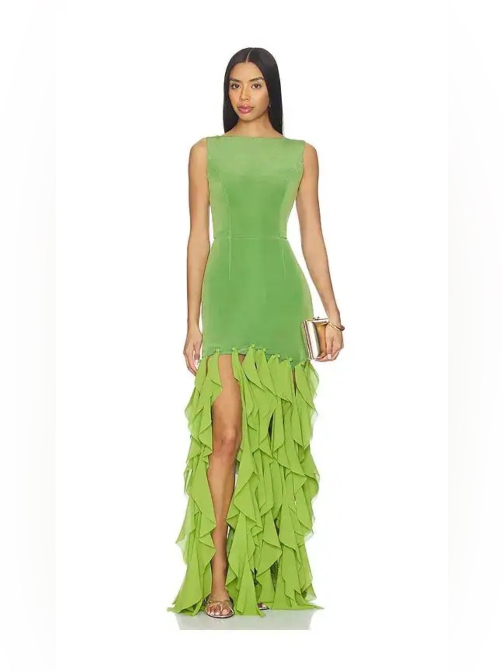 ELLIATT Marison Ruffled Fringe Gown | REVOLVE BEST SELLER